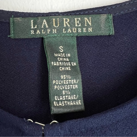 Lauren Ralph Lauren Keyhole Tunic Top Size Small - Picture 3 of 9